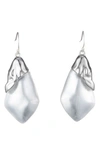 ALEXIS BITTAR CRUMPLED DROP EARRINGS,889519081690