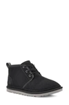 Ugg Australia Chukka Genuine Shearling Lining Boot In Black Cordurouy