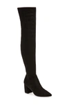 STEVE MADDEN NIFTY POINTED TOE OVER THE KNEE BOOT,194068830881