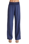 Cloth & Stone Smocked Waist Wide Leg Pants In Sea Port N