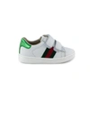 GUCCI ACE WHITE LEATHER SNEAKER