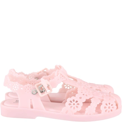 Melissa Kids' Pink Spider Shoes For Woman
