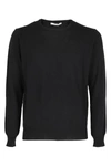 Kangra Cashmere G.collo ml Cot Crepe Fin.19 In Nero