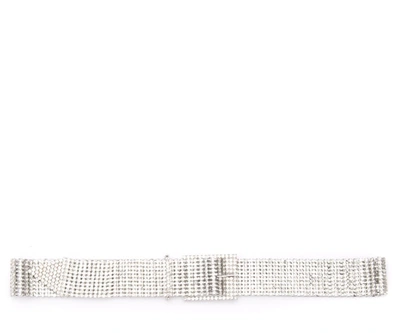 B-low The Belt Farah Model With Silver Crystals In Argento