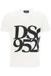 DSQUARED2 ANNIVERSARY T-SHIRT WITH DSQ 95/20 PRINT,S71GD0998 S23009 100