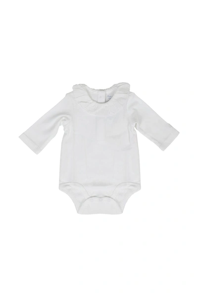 Ralph Lauren Babies' Bodysuit In Bianco