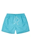 Frescobol Carioca Knee-length Swimming Shorts In Sky Blue