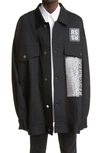 RAF SIMONS ARCHIVE REDUX SS '18 OVERSIZE JACKET,A01-705-10133-00099
