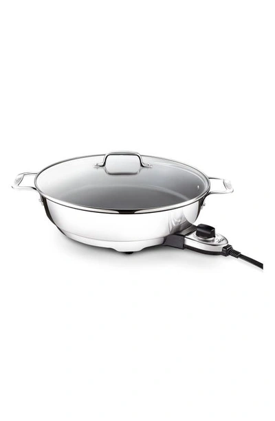 All-clad 7-quart Electric Nonstick Skillet In Silver