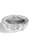 Anna New York Cascita Silverplated Crystal Bowl In Natural Slvr