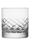 Fortessa Schott Zwiesel Arran Set Of 2 Double Old Fashioned Glasses In Clear