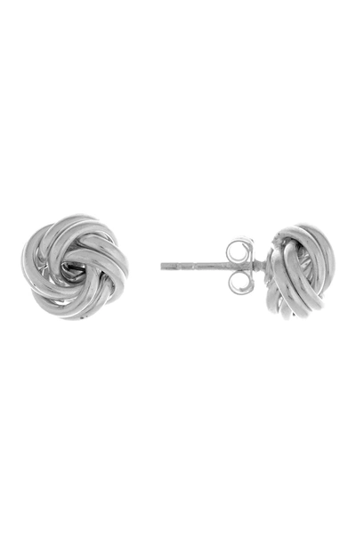 Best Silver Inc. Sterling Silver Love Knot Earrings