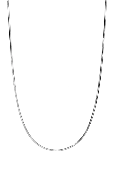 Best Silver Inc. Sterling Silver Snake Chain Necklace