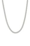 Best Silver Inc. Sterling Silver Coreana Chain 24" Necklace In Silver