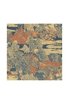 Anthropologie Eastern Garden Wallpaper In Orange