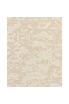 Anthropologie Heron & Lotus Flower Wallpaper In Grey