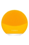 Foreo Luna™ Mini 3 Compact Facial Cleansing Device In Sunflower Yellow