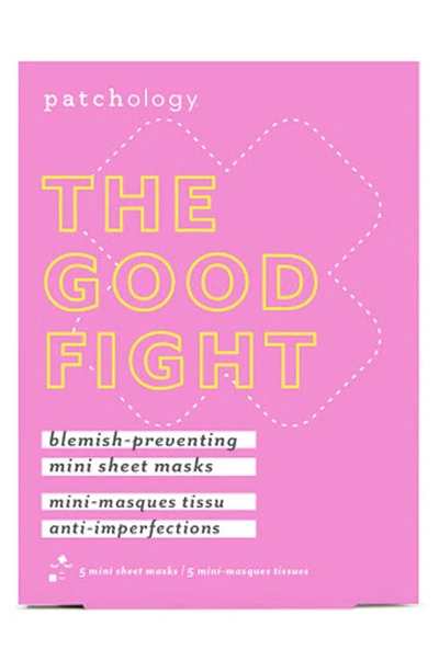PATCHOLOGY PATCHOLOGY THE GOOD FIGHT BLEMISH-PREVENTING MINI SHEET MASK,AMM-5