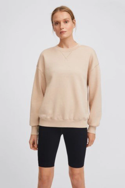 Filippa K Sweatshirt In Shell Pink