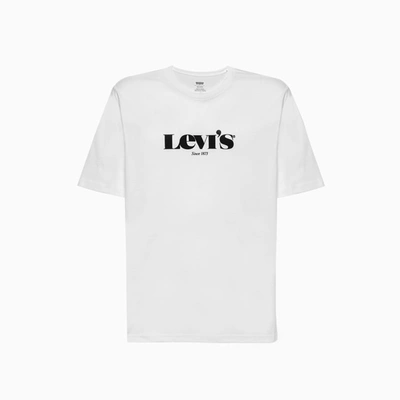 Levi's Relaxed Fit Modern Vintage Logo T-shirt In White In 0083
