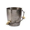 Michael Aram Butterfly Ginkgo Wastebasket In Silver