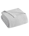 Ink+ivy Bree Classic Knit Blanket, Full/queen In Grey