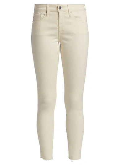 Ag Prima Mid Rise Cropped Cigarette Jeans In Mineral Veil In Sulfur Dry Dust