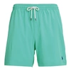 Ralph Lauren 5.75-inch Traveler Classic Swim Trunk In Bay Green