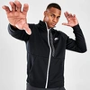 Nike Men's Sportswear Tribute N98 Jacket In Black/white
