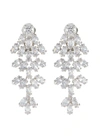 CZ BY KENNETH JAY LANE CLUSTER MARQUISE CUBIC ZIRCONIA CLIP EARRINGS