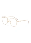 GUCCI ROUND METAL FRAME OPTICAL GLASSES