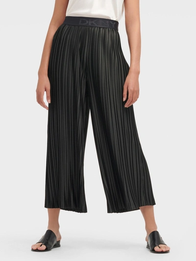 Dkny Women's Pleated Culotte - In Black