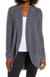 Barefoot Dreams Cozychic Lite® Circle Cardigan In Pacific Blue