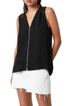 ALLSAINTS LOTTIE FRONT ZIP VEST,5059270456210