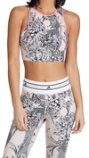 ADIDAS BY STELLA MCCARTNEY TRUEPURPOSE ALLOVER PRINT CROP TOP