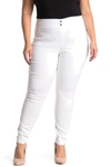 Hue Plus Size Original Smooth Denim Leggings, Created For Macy's In White