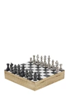 WILLOW ROW TRADITIONAL WOOD CHESS GAME SET,758647285600