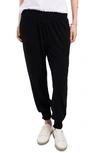 1.state Smocked Joggers In Rich Black