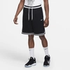 Nike Dri-fit Dna Men's Basketball Shorts In Black,white