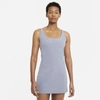 Nike Bliss Luxe Women's Training Dress In Ashen Slate,clear