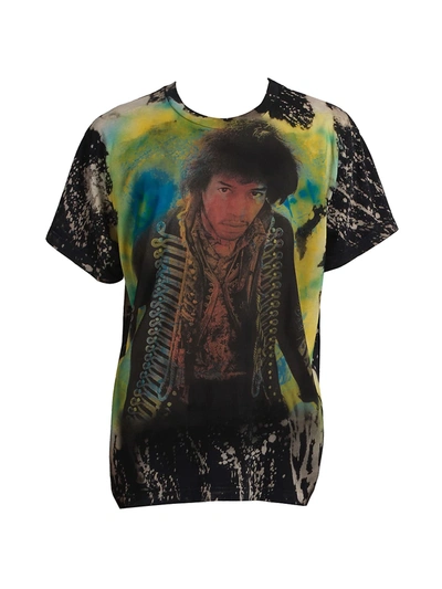 Amiri Men's Jimi Hendrix Cotton T-shirt In Black
