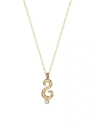Tamara Comolli Women's Why 18k Yellow Gold & Diamond Pendant Necklace