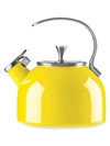 Kate Spade X Lenox All In Good Taste Whistle Kettle In Yellow