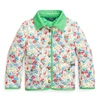 POLO RALPH LAUREN FLORAL QUILTED BARN JACKET,0043760727