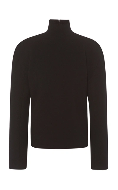 The Row Delara Cashmere Turtleneck Sweater In Black