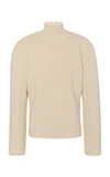 The Row Delara Cashmere Turtleneck Sweater In Yellow