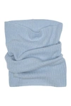 Portolano Cashmere Hood Scarf In Baby Blue