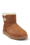 Ugg Mini Bailey Button Ii Genuine Shearling Boot In Ctgl