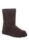Bearpaw Elle Genuine Shearling Waterproof Boot In Chocolate 205