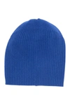 Portolano Cashmere Beanie In Blue Bell